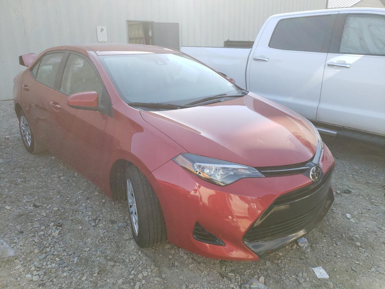 Photo 1 from auction – 2018 TOYOTA COROLLA L with VIN 5YFBURHE5JP806618