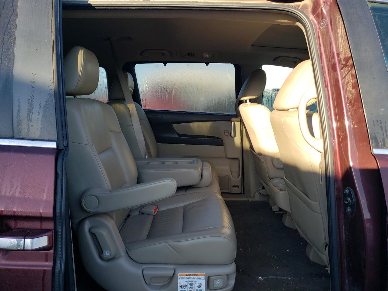 Photo 6 from auction – 2011 HONDA ODYSSEY EX with VIN 5FNRL5H63BB069385