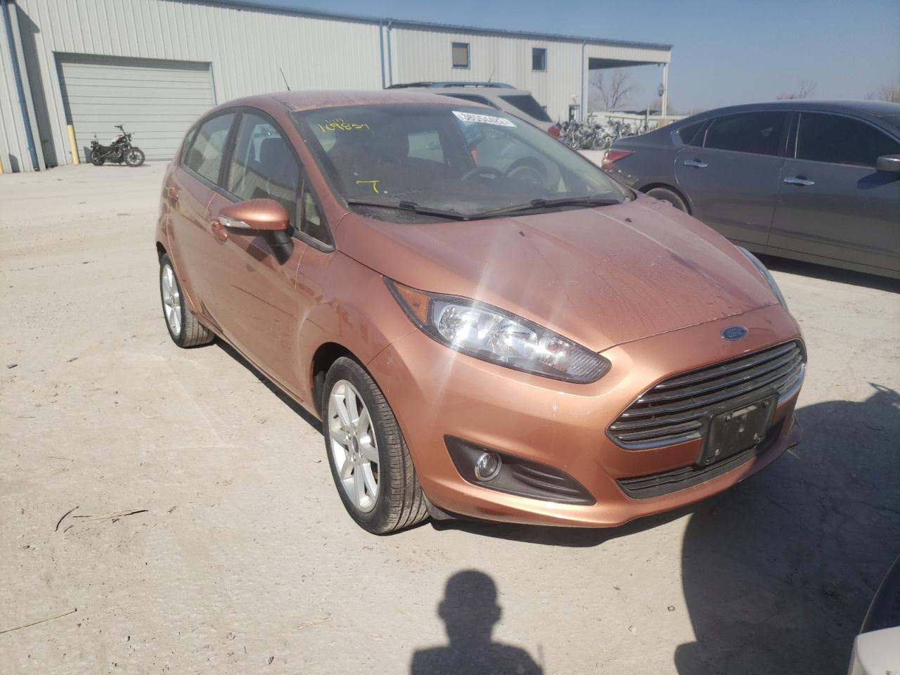 FORD FIESTA SE 2017 with VIN 3FADP4EJ0HM109854 - Photo from auction
