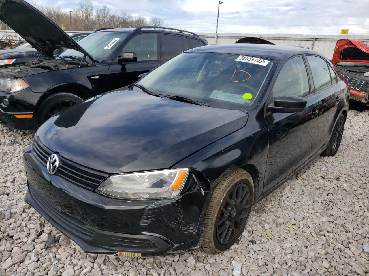 Photo 2 from auction – 2011 VOLKSWAGEN JETTA BASE with VIN 3VW2K7AJ3BM019027