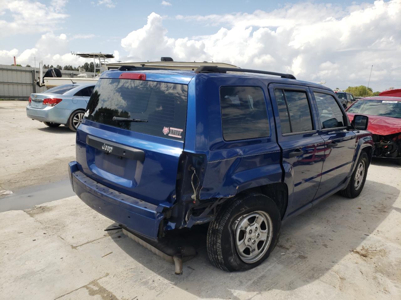 Photo 4 from auction – 2009 JEEP PATRIOT SP with VIN 1J4FT28B59D167683