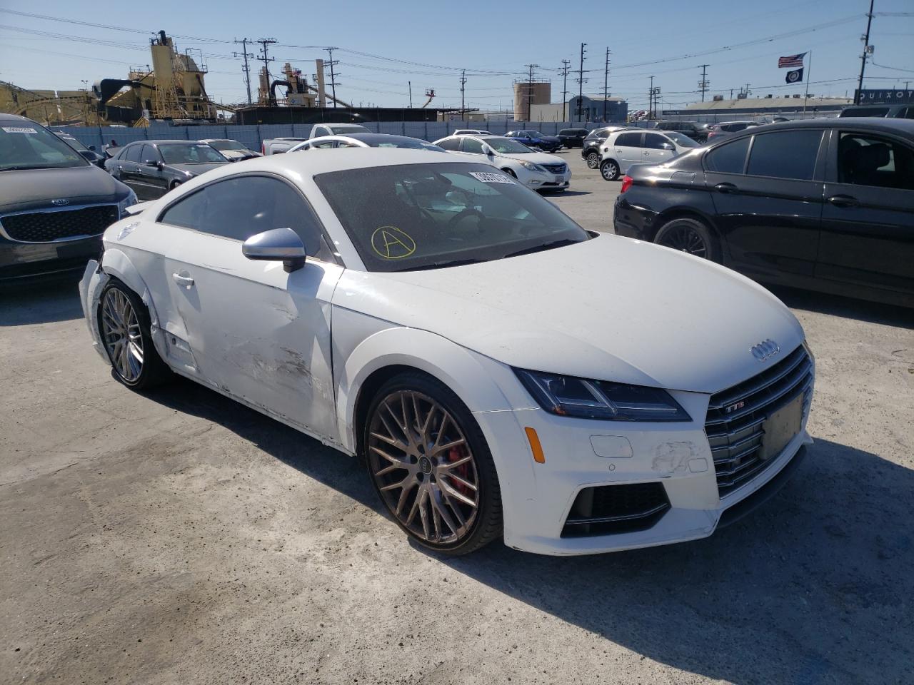 AUDI TTS 2016 with VIN TRUC1AFV0G1031648 - Photo from auction