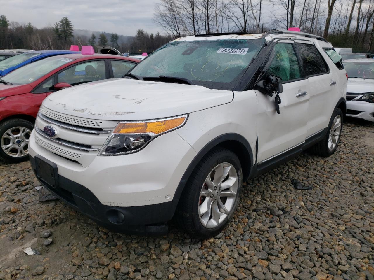 Photo 2 from auction – 2014 FORD EXPLORER L with VIN 1FM5K8F82EGB71032