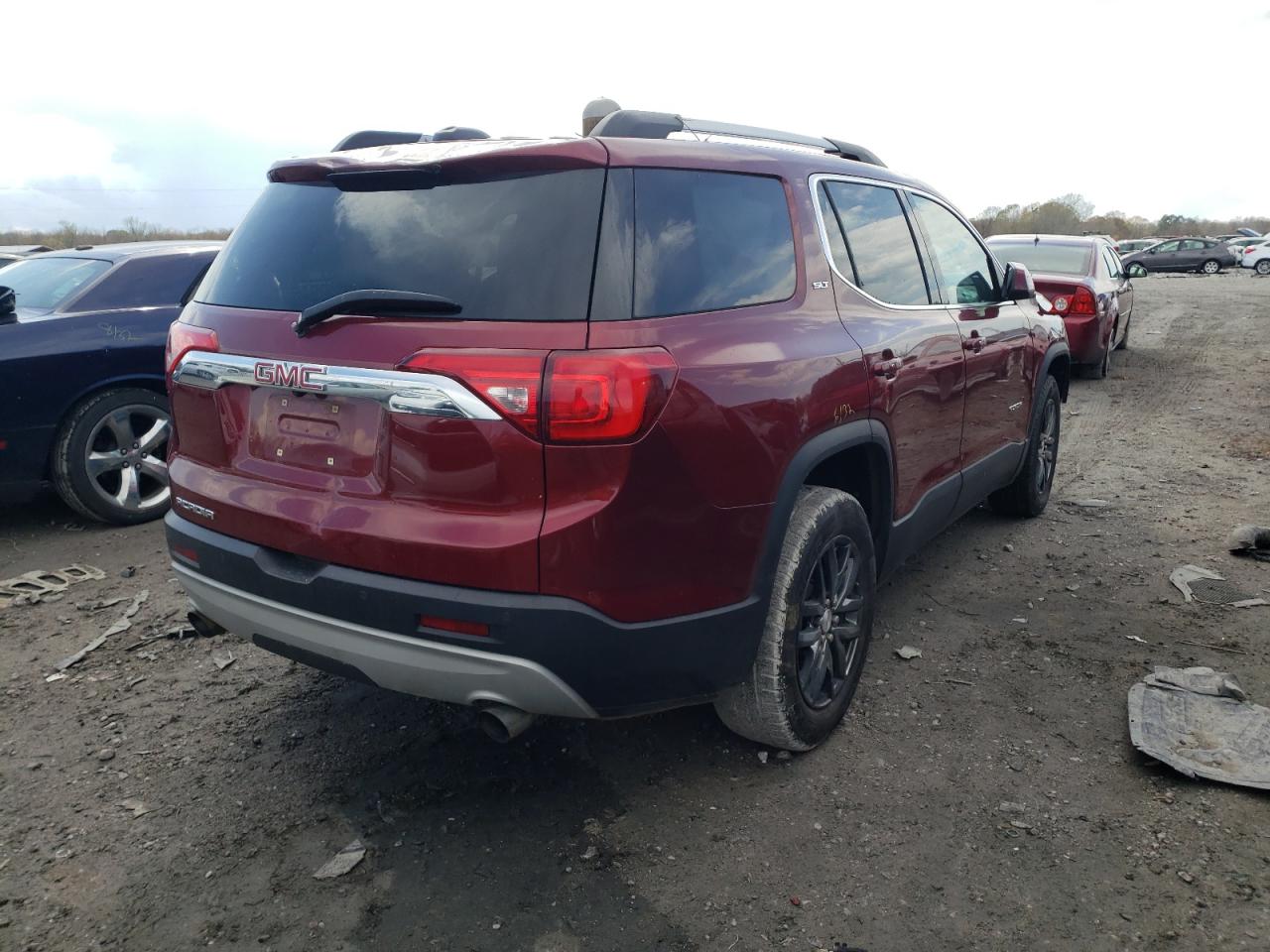 Photo 4 from auction – 2017 GMC ACADIA SLT with VIN 1GKKNMLS2HZ228415