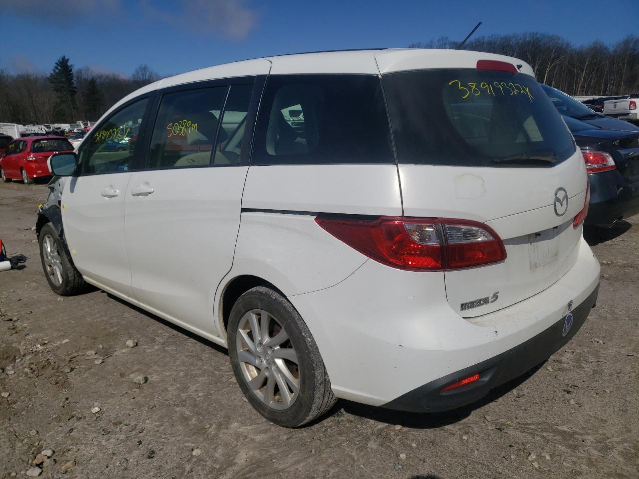 Photo 3 from auction – 2012 MAZDA 5 with VIN JM1CW2BL8C0143927