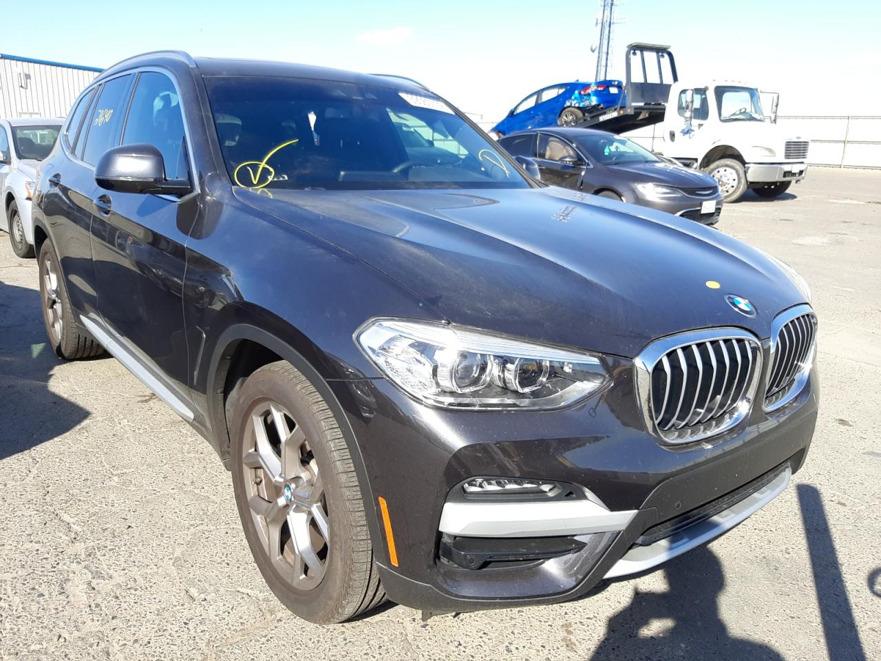 BMW X3 XDRIVE3 2020 with VIN 5UXTS1C08L9D33671 - Photo from auction