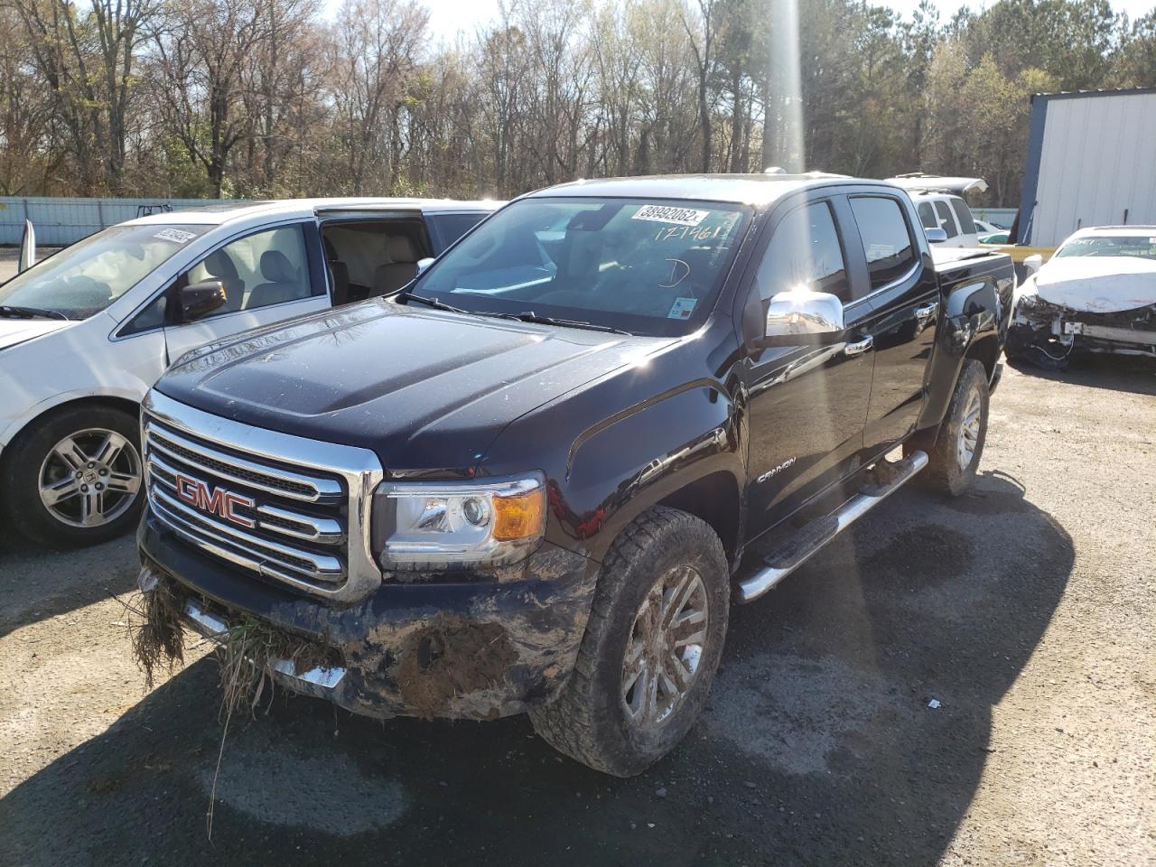 Photo 2 from auction – 2016 GMC CANYON SLT with VIN 1GTG6DE36G1127461
