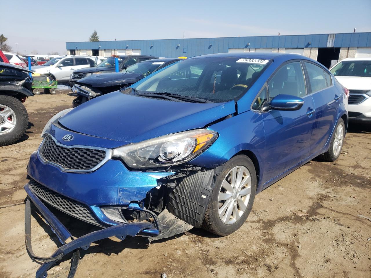 Photo 2 from auction – 2015 KIA FORTE EX with VIN KNAFX4A87F5316120