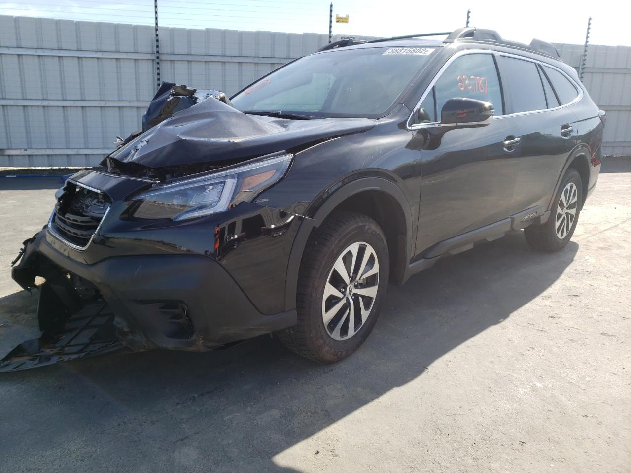 Photo 2 from auction – 2020 SUBARU OUTBACK PR with VIN 4S4BTAEC0L3223551