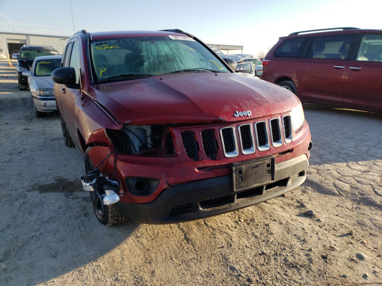 Photo 9 from auction – 2012 JEEP COMPASS SP with VIN 1C4NJDBB2CD569602