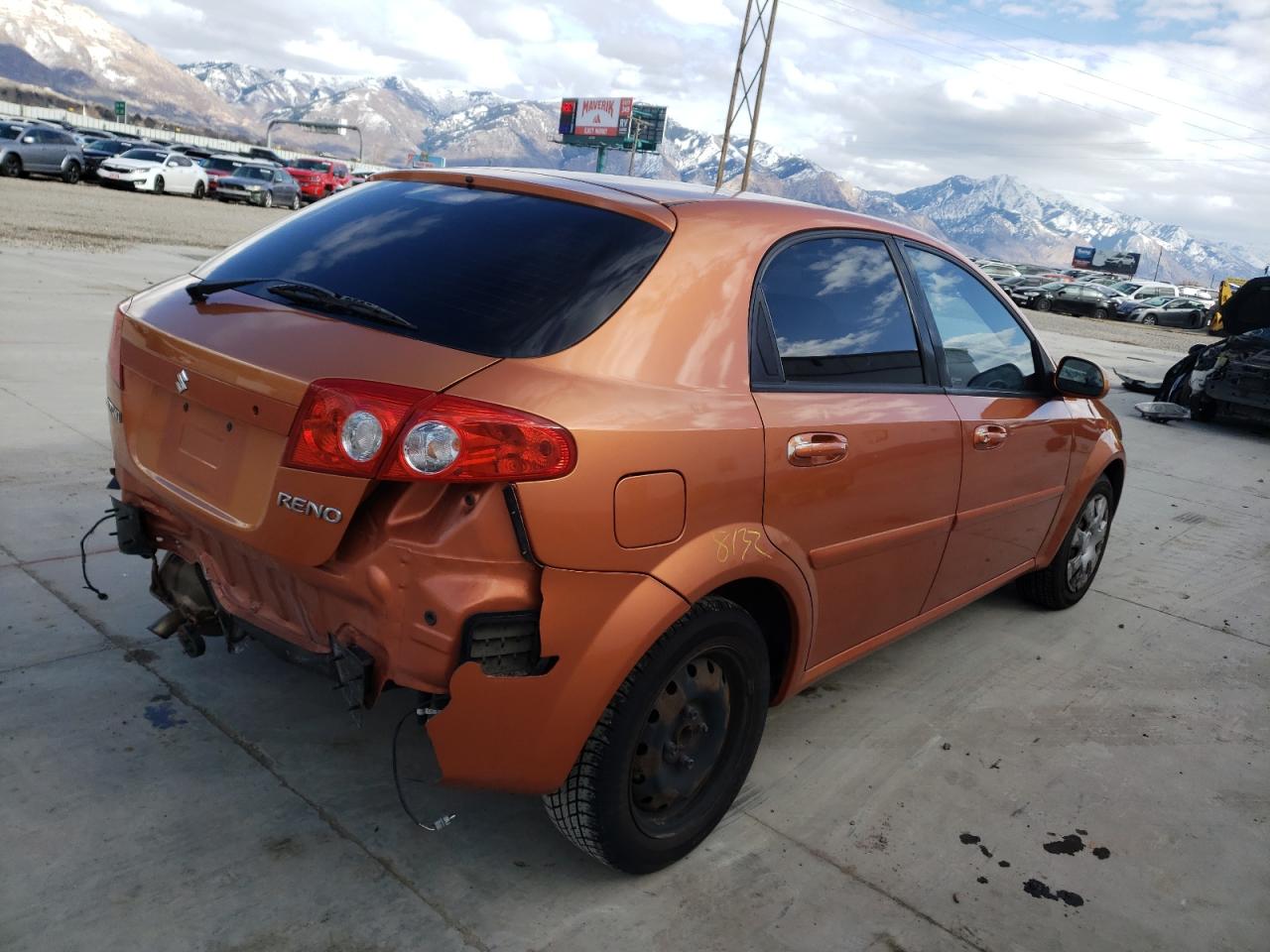 Photo 4 from auction – 2007 SUZUKI RENO BASE with VIN KL5JD66Z37K486194