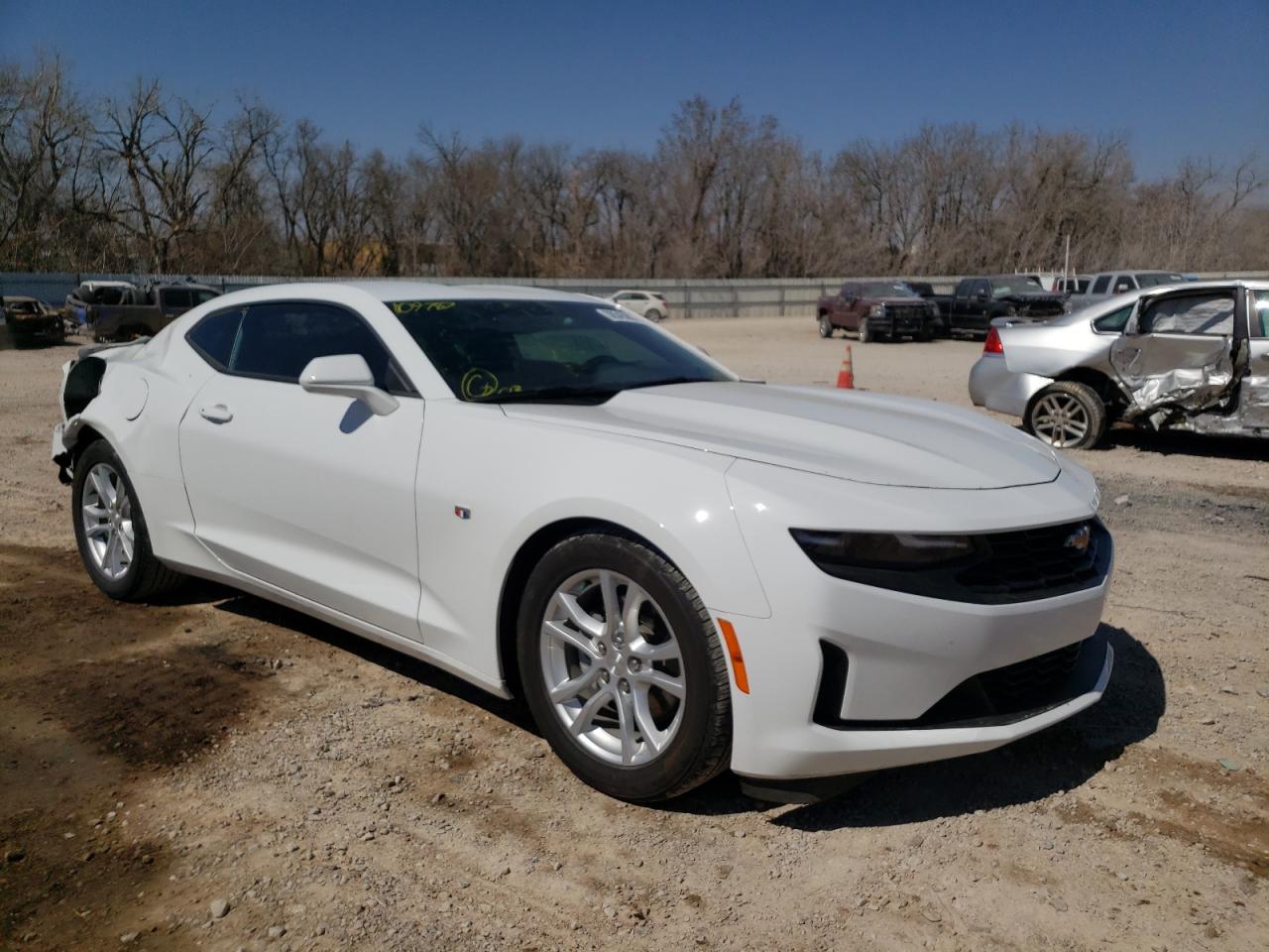 CHEVROLET CAMARO LS 2021 with VIN 1G1FB1RX5M0109787 - Photo from auction