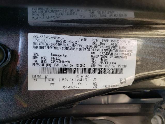 صورة رقم 10 من المزاد - 2017 FORD FOCUS ST مع VIN 1FADP3L90HL252422