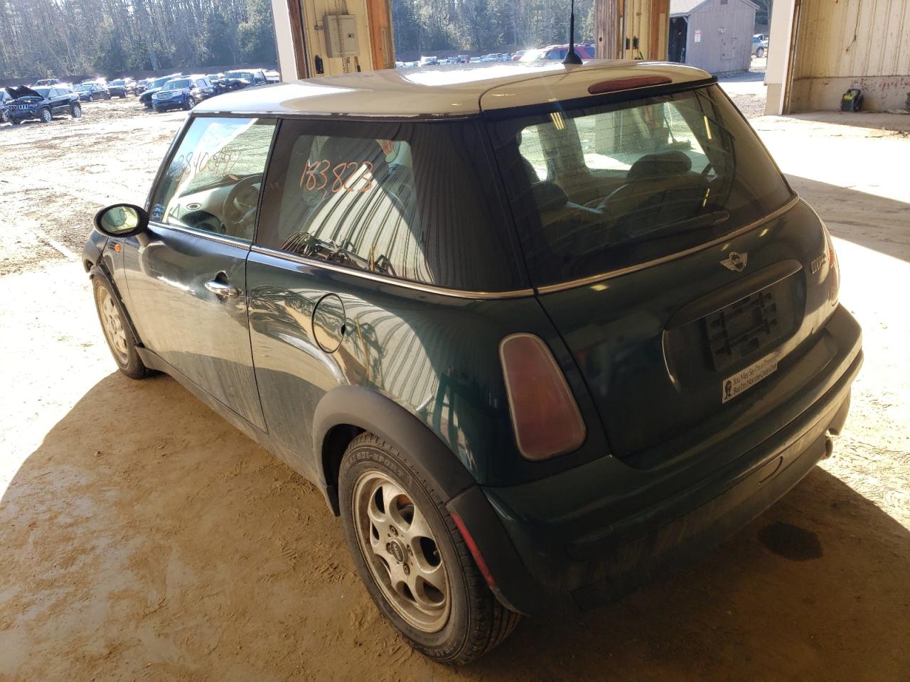 Photo 3 from auction – 2003 MINI COOPER with VIN WMWRC33433TC39253