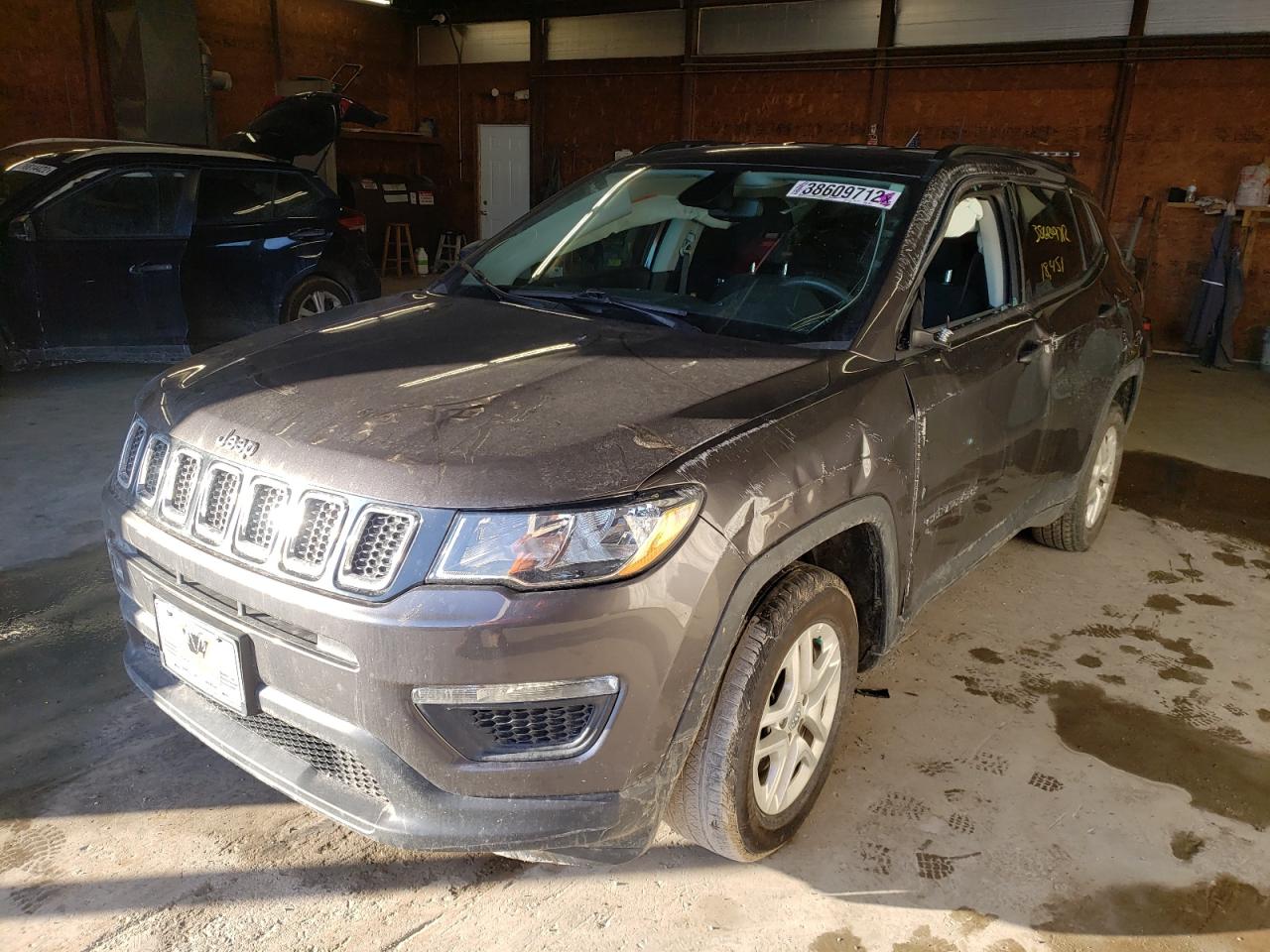 Photo 2 from auction – 2021 JEEP COMPASS SP with VIN 3C4NJCABXMT510949