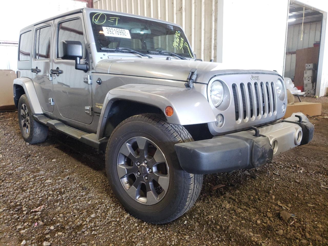 JEEP WRANGLER U 2015 مع رقم تعريف المركبة 1C4BJWEG9FL508182 - صورة من المزاد