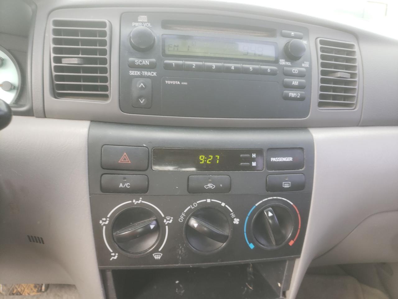 Photo 9 from auction – 2004 TOYOTA COROLLA CE with VIN 1NXBR38E84Z250032