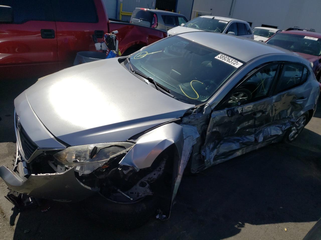 Photo 9 from auction – 2014 MAZDA 3 TOURING with VIN JM1BM1L72E1168641