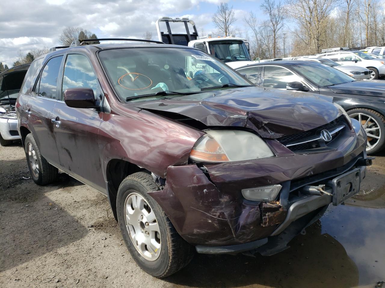 Photo 1 from auction – 2001 ACURA MDX with VIN 2HNYD18291H500569