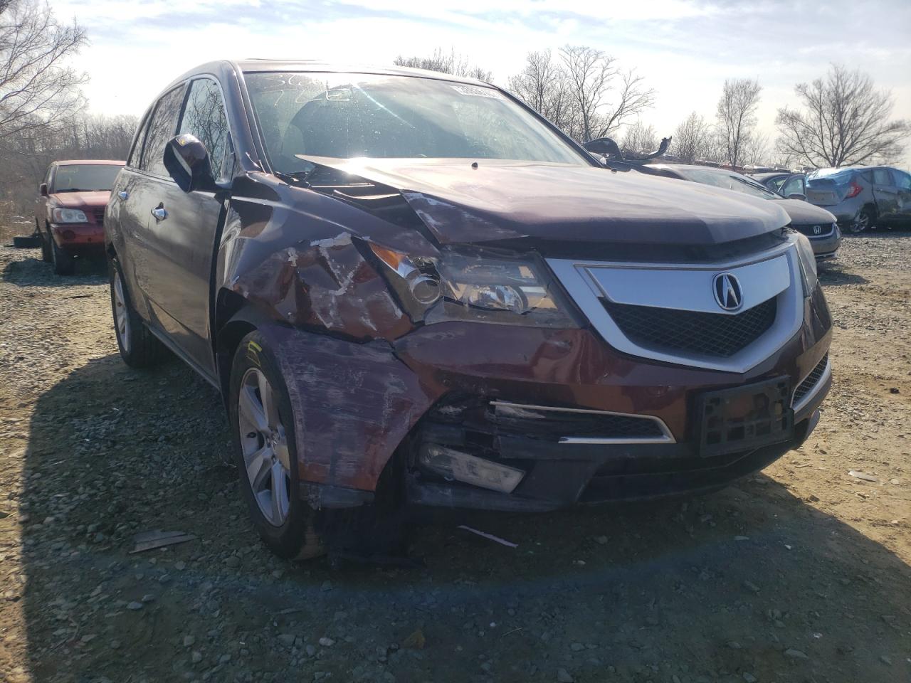 ACURA MDX TECHNO 2011 with VIN 2HNYD2H69BH536420 - Photo from auction