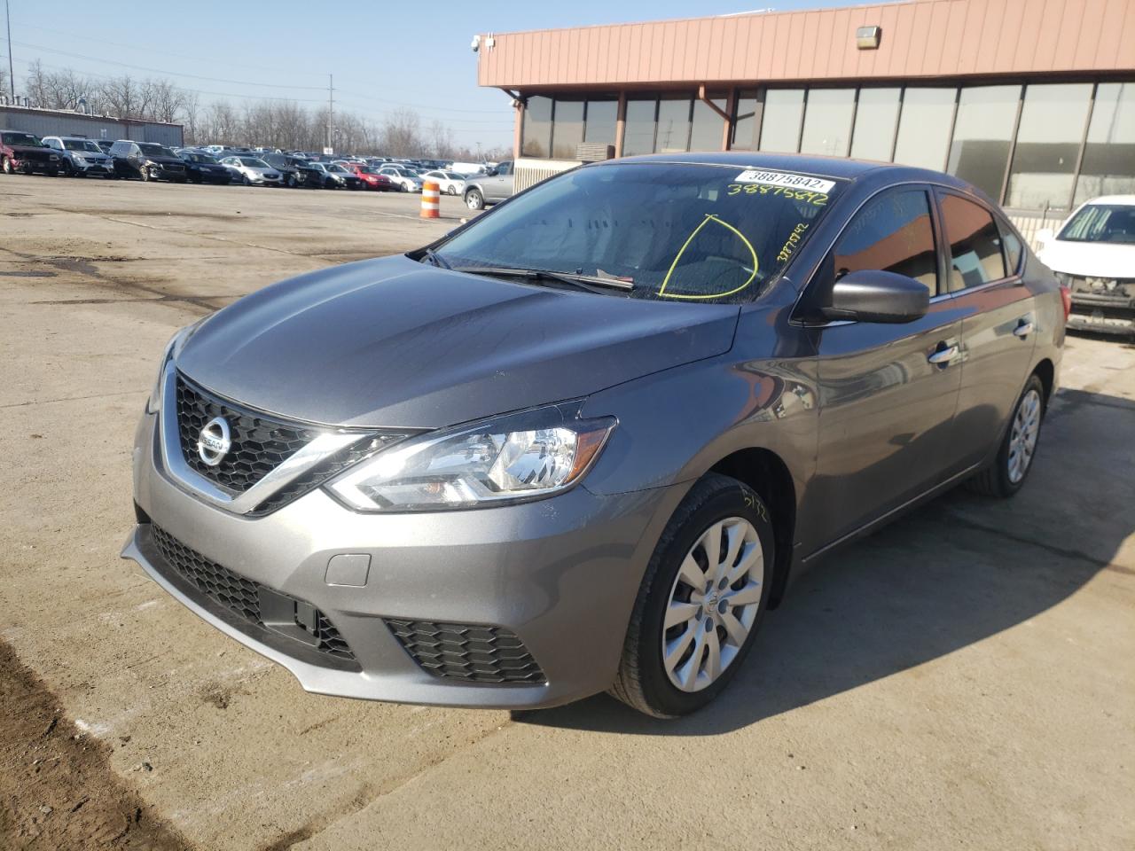 Photo 2 from auction – 2019 NISSAN SENTRA S with VIN 3N1AB7AP1KY209374