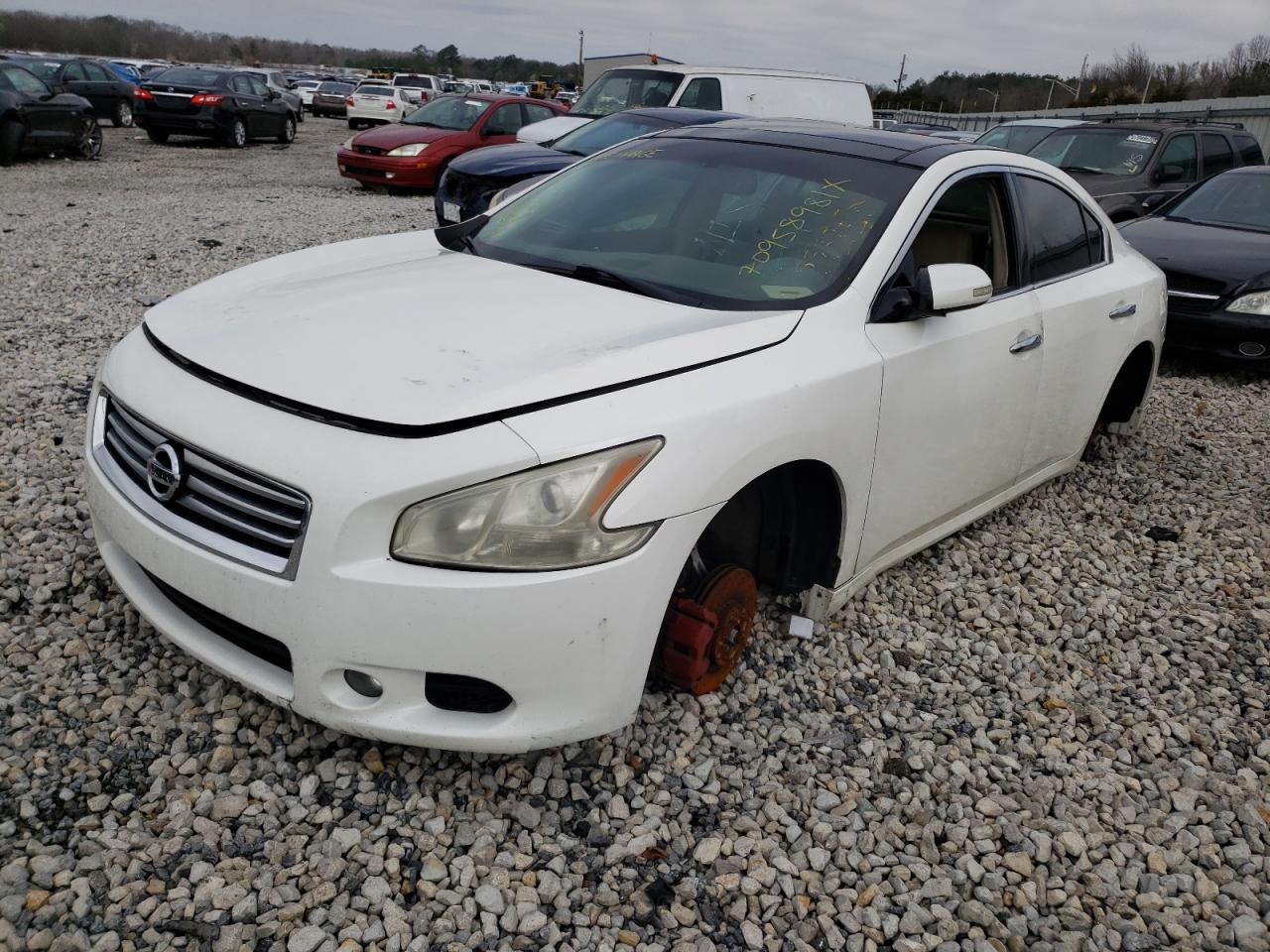 Photo 2 from auction – 2012 NISSAN MAXIMA S with VIN 1N4AA5AP1CC866986
