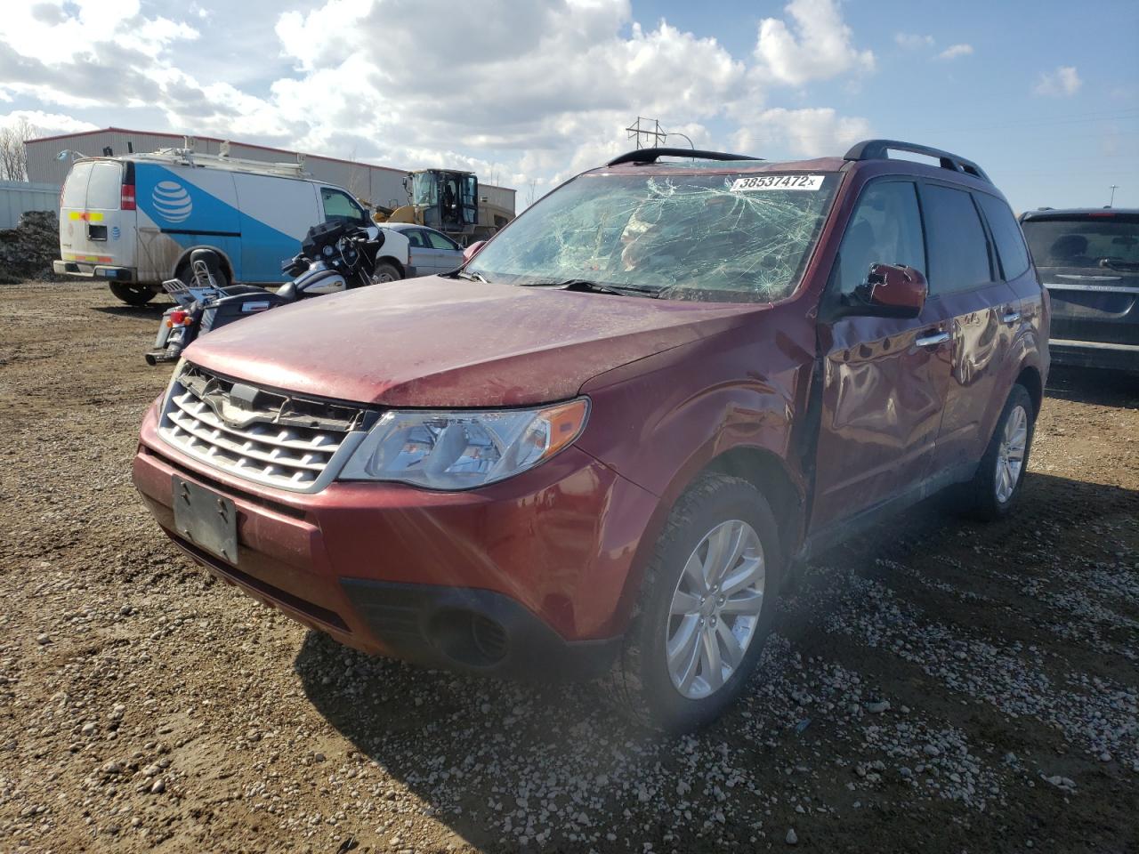 Photo 2 from auction – 2012 SUBARU FORESTER 2 with VIN JF2SHBDC6CH458361
