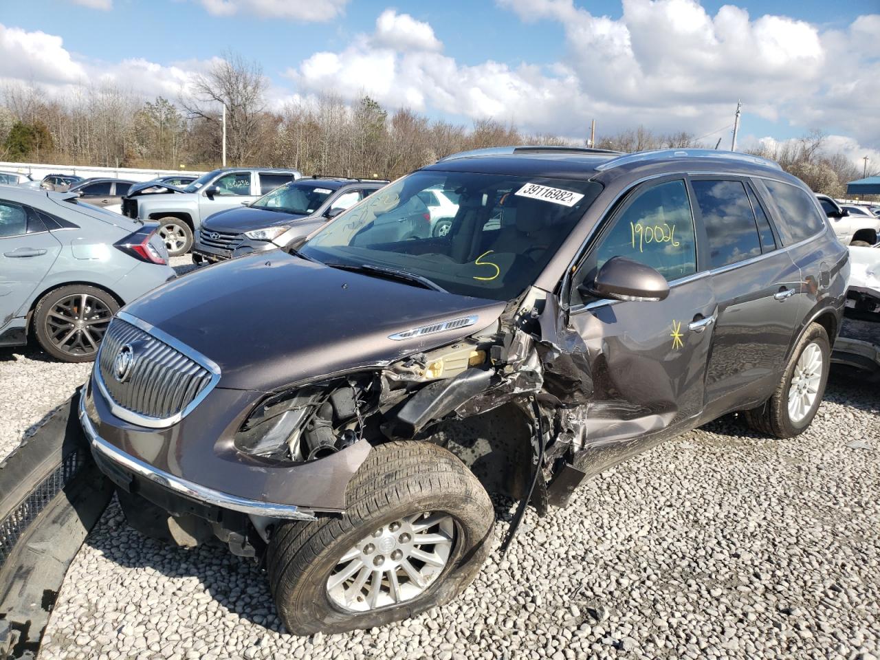 Photo 2 from auction – 2012 BUICK ENCLAVE with VIN 5GAKRCED7CJ139277