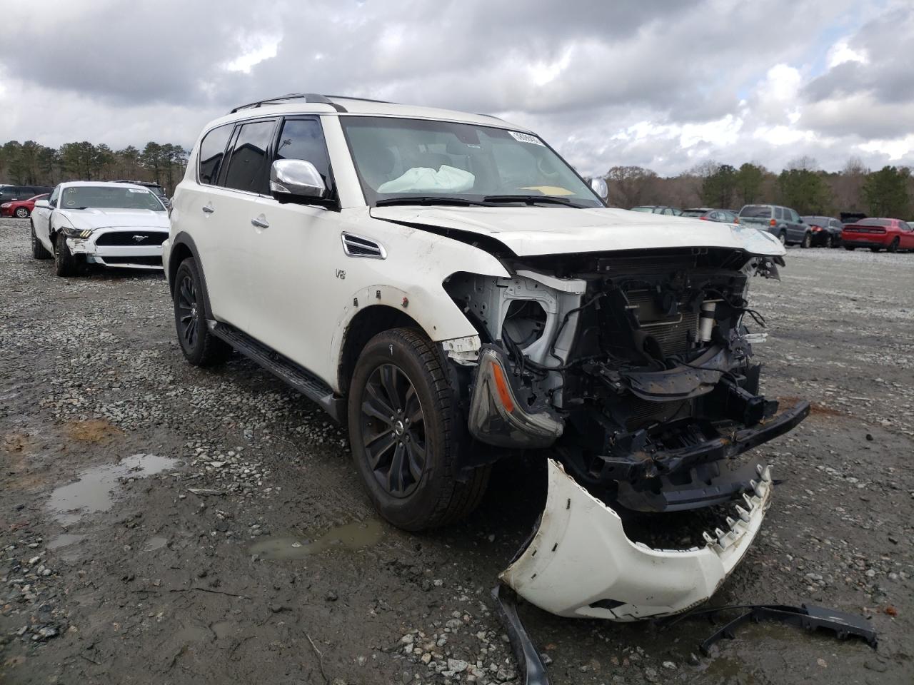 NISSAN ARMADA PLA 2017 with VIN JN8AY2NF4H9303493 - Photo from auction