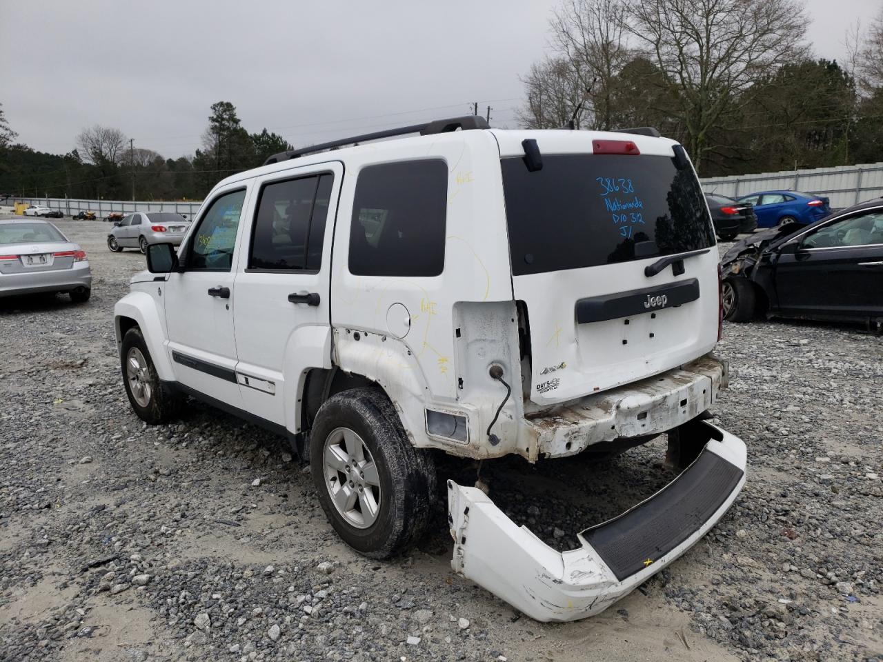 Photo 3 from auction – 2012 JEEP LIBERTY SP with VIN 1C4PJMAK0CW153367