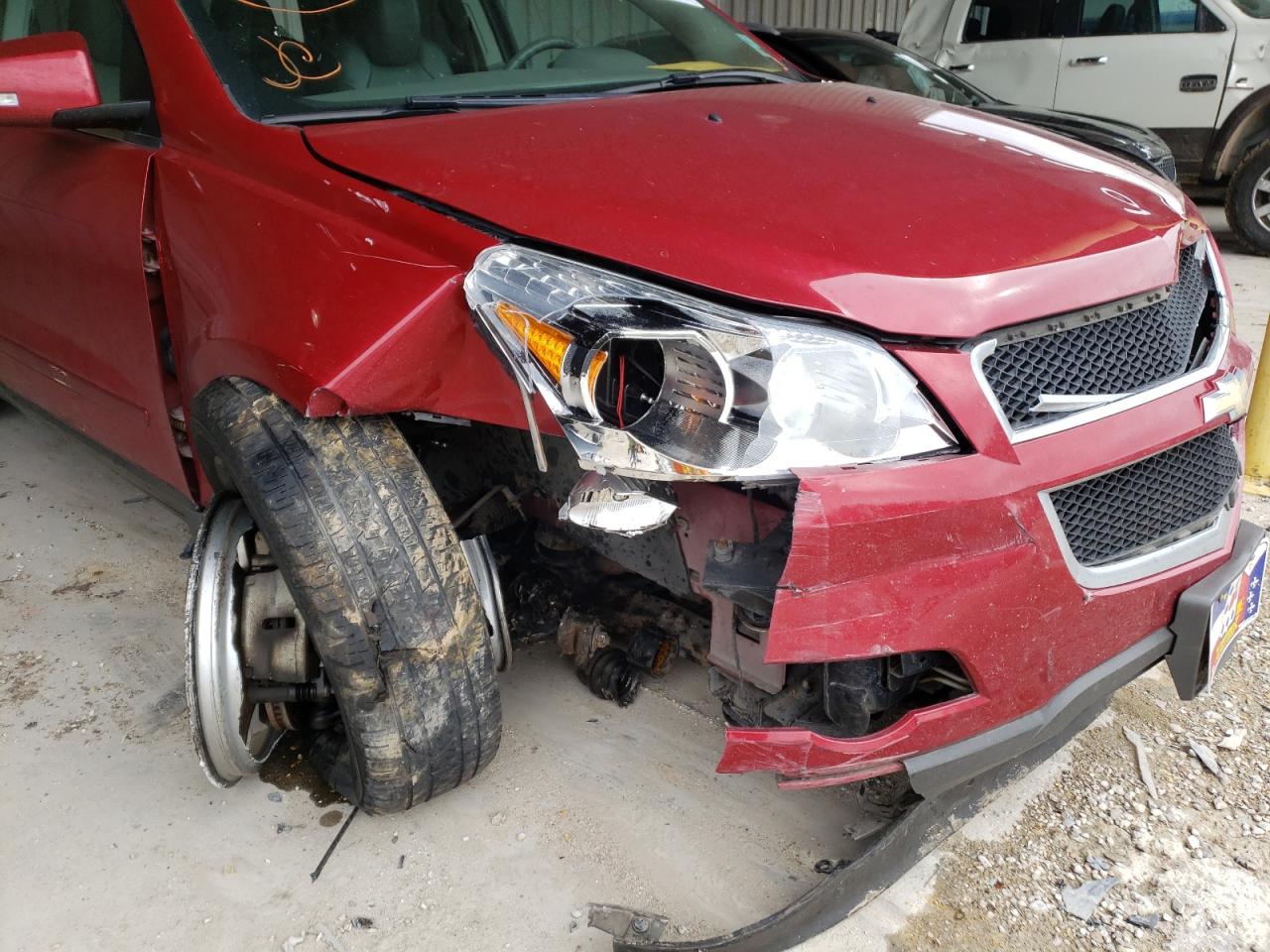 Photo 9 from auction – 2012 CHEVROLET TRAVERSE L with VIN 1GNKRGED6CJ159680