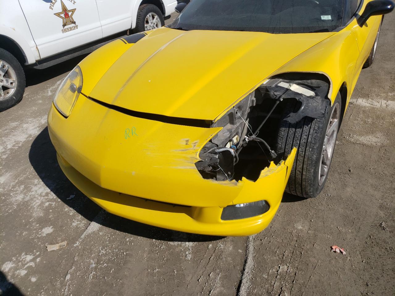 Photo 9 from auction – 2007 CHEVROLET CORVETTE with VIN 1G1YY25U975125085