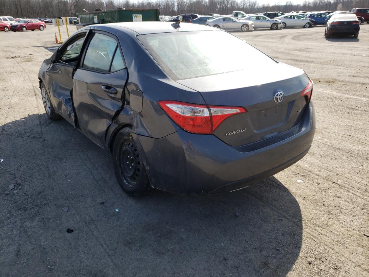 Photo 3 from auction – 2014 TOYOTA COROLLA L with VIN 2T1BURHE6EC027637
