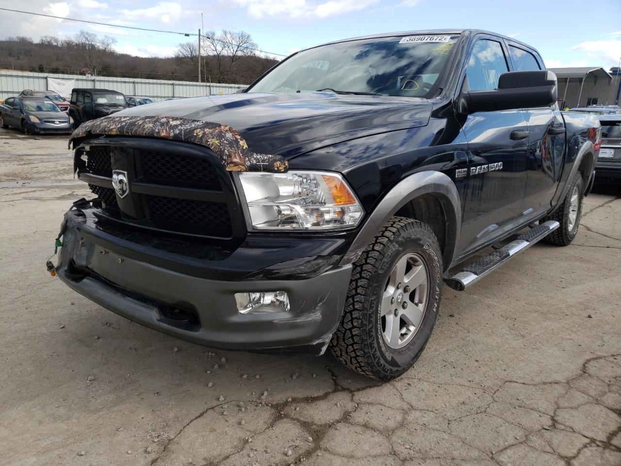 Photo 2 from auction – 2012 DODGE RAM 1500 S with VIN 1C6RD7LTXCS214682