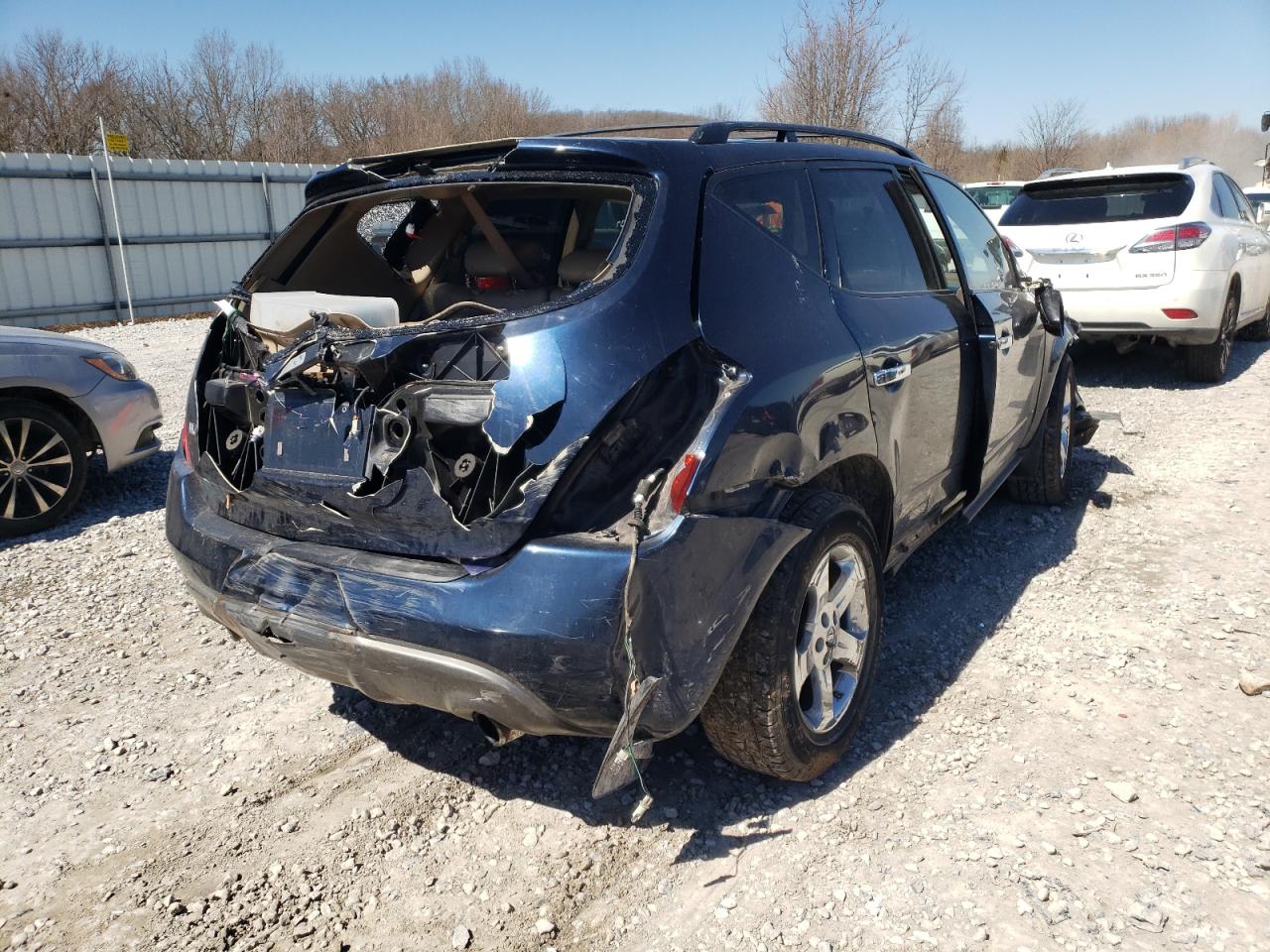 Photo 4 from auction – 2004 NISSAN MURANO SL with VIN JN8AZ08W84W326316