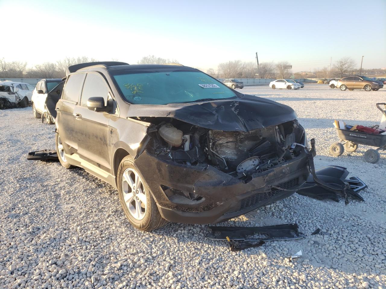 FORD EDGE 2017 with VIN 2FMPK3G99HBC63222 - Photo from auction
