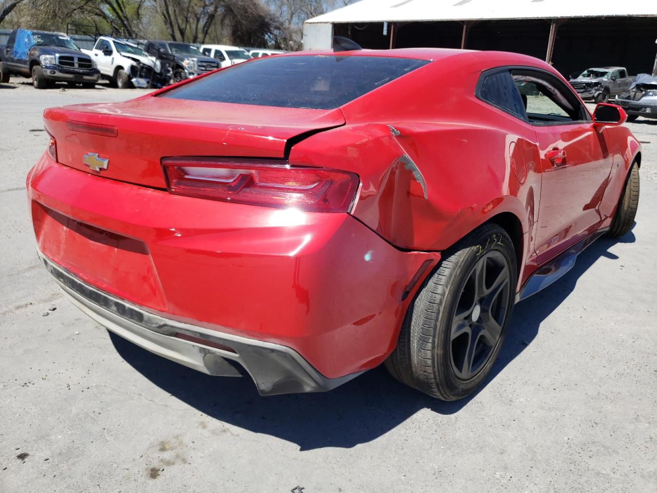 Photo 4 from auction – 2017 CHEVROLET CAMARO LT with VIN 1G1FB1RX0H0168848