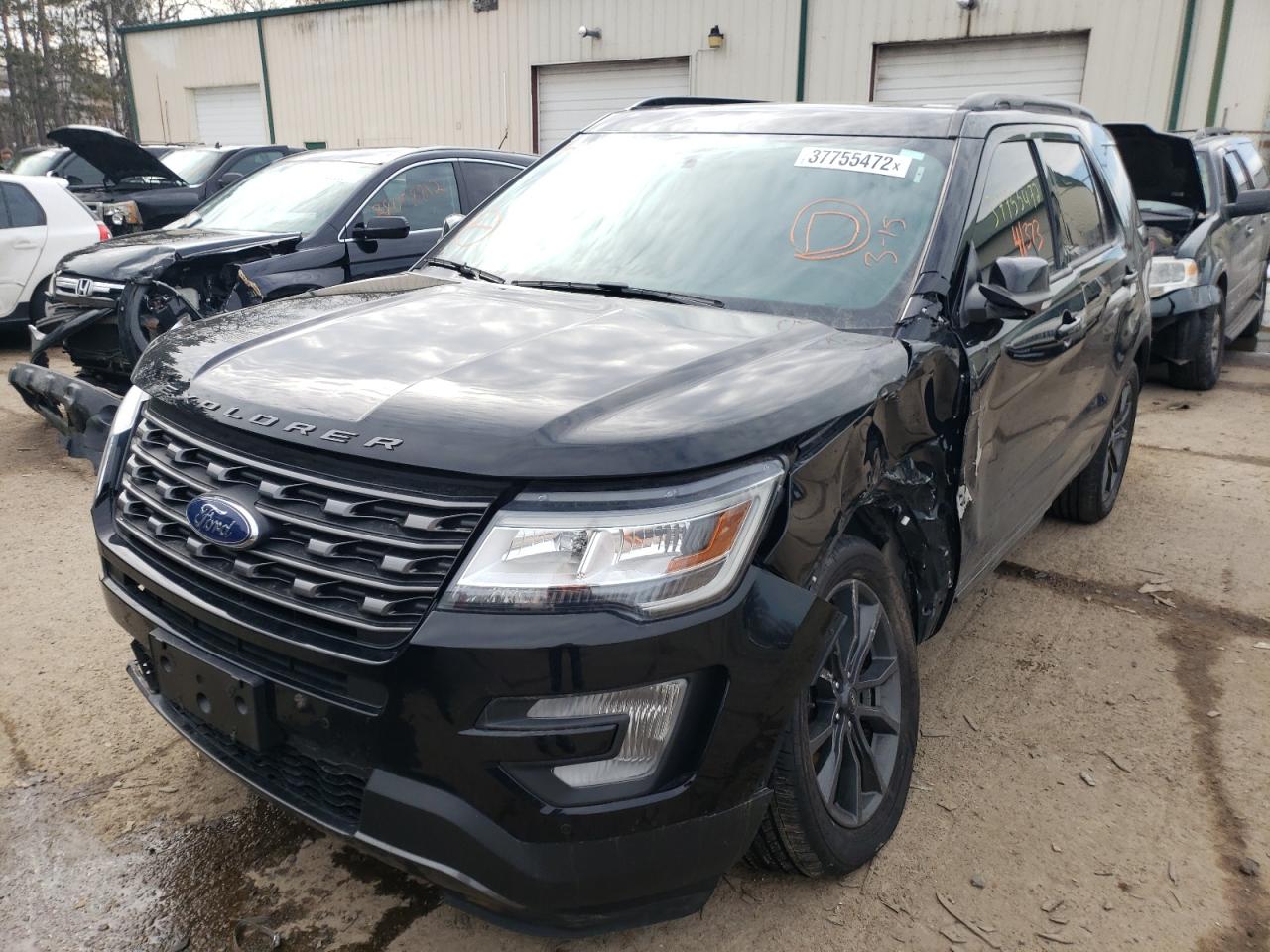 Photo 2 from auction – 2017 FORD EXPLORER X with VIN 1FM5K8D83HGC41628