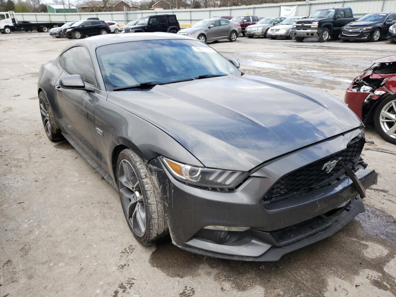 FORD MUSTANG 2015 with VIN 1FA6P8TH2F5380076 - Photo from auction