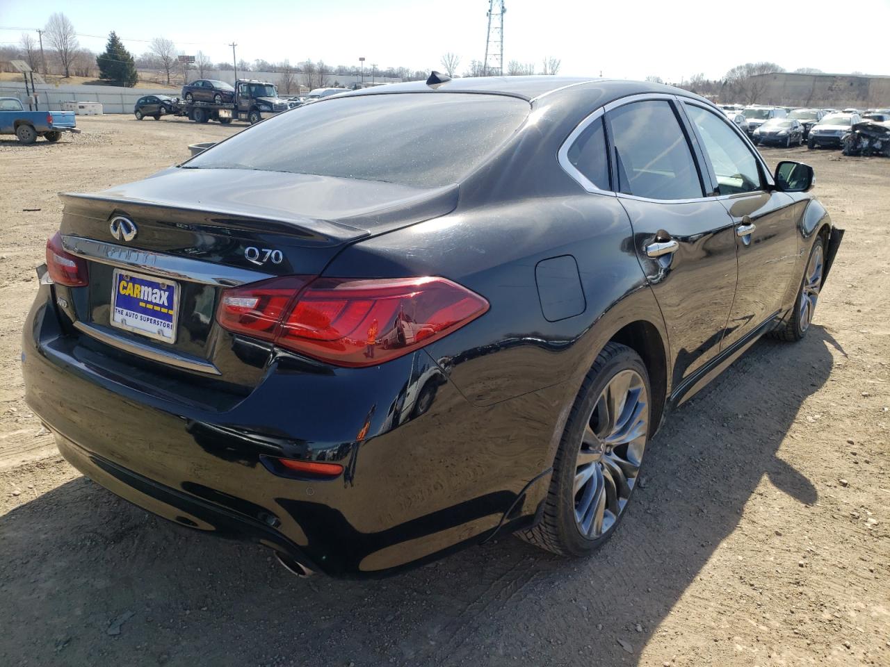 Photo 4 from auction – 2017 INFINITI Q70 3.7 with VIN JN1BY1AR7HM770563
