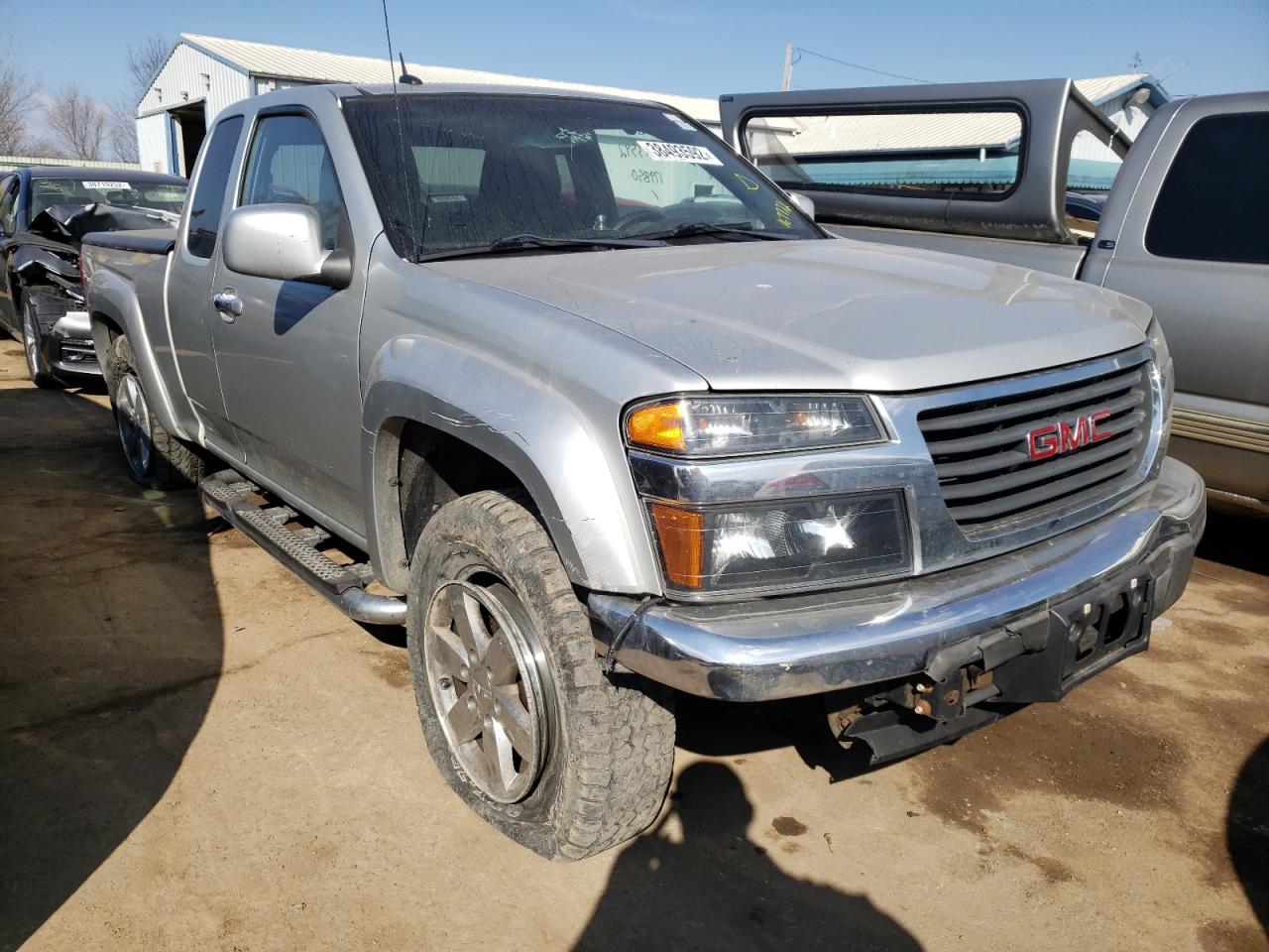 GMC CANYON SLE 2012 with VIN 1GTJ5MFE0C8167772 - Photo from auction