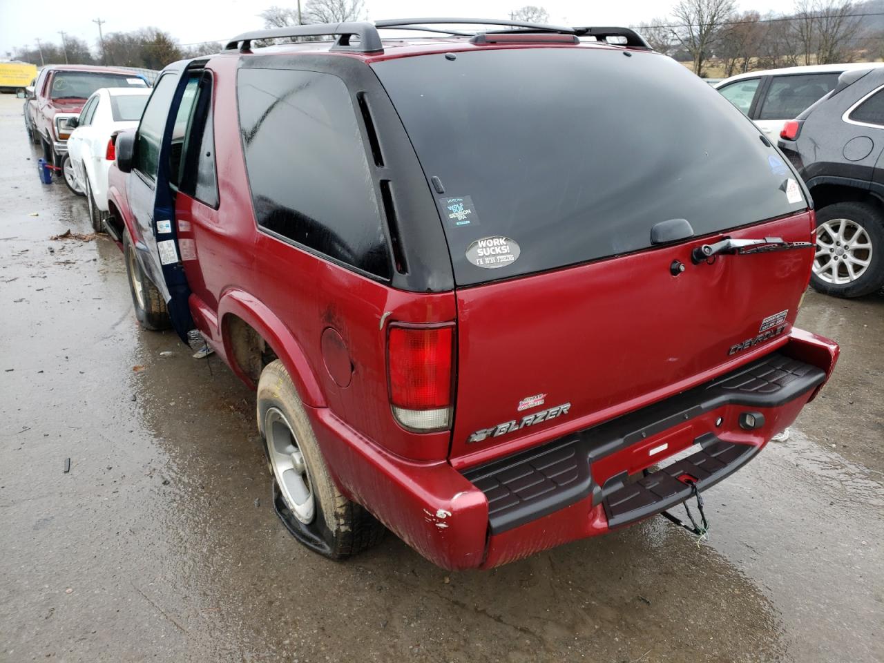 Photo 3 from auction – 2000 CHEVROLET BLAZER with VIN 1GNCS18WXYK205998