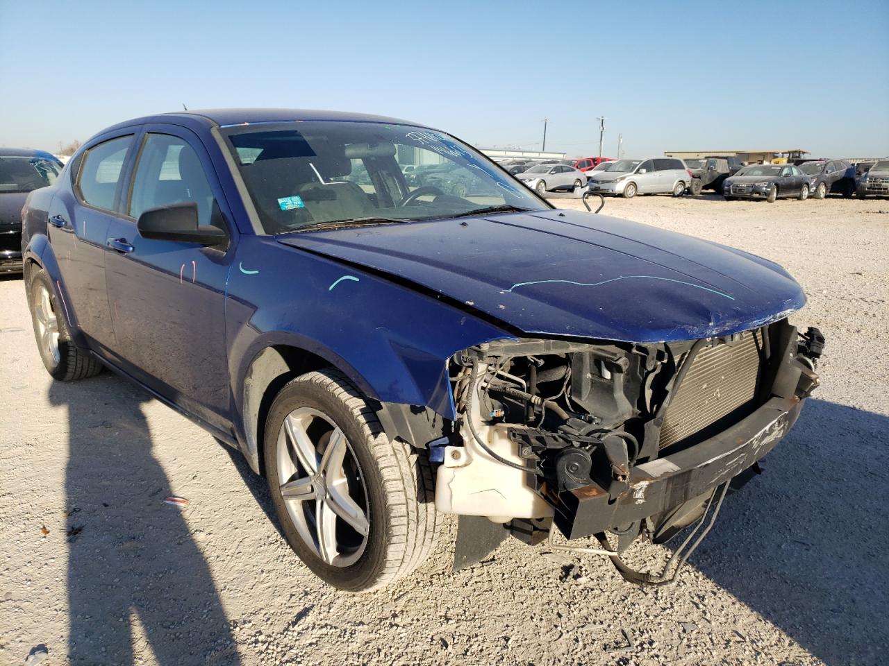 Photo 9 from auction – 2014 DODGE AVENGER SE with VIN 1C3CDZAG6EN217956