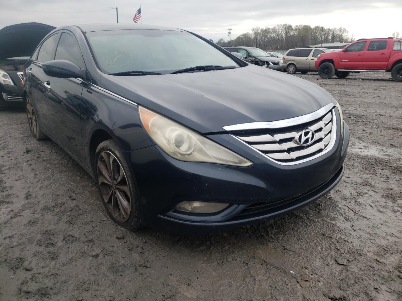 HYUNDAI SONATA SE 2011 with VIN 5NPEC4AB1BH222458 - Photo from auction