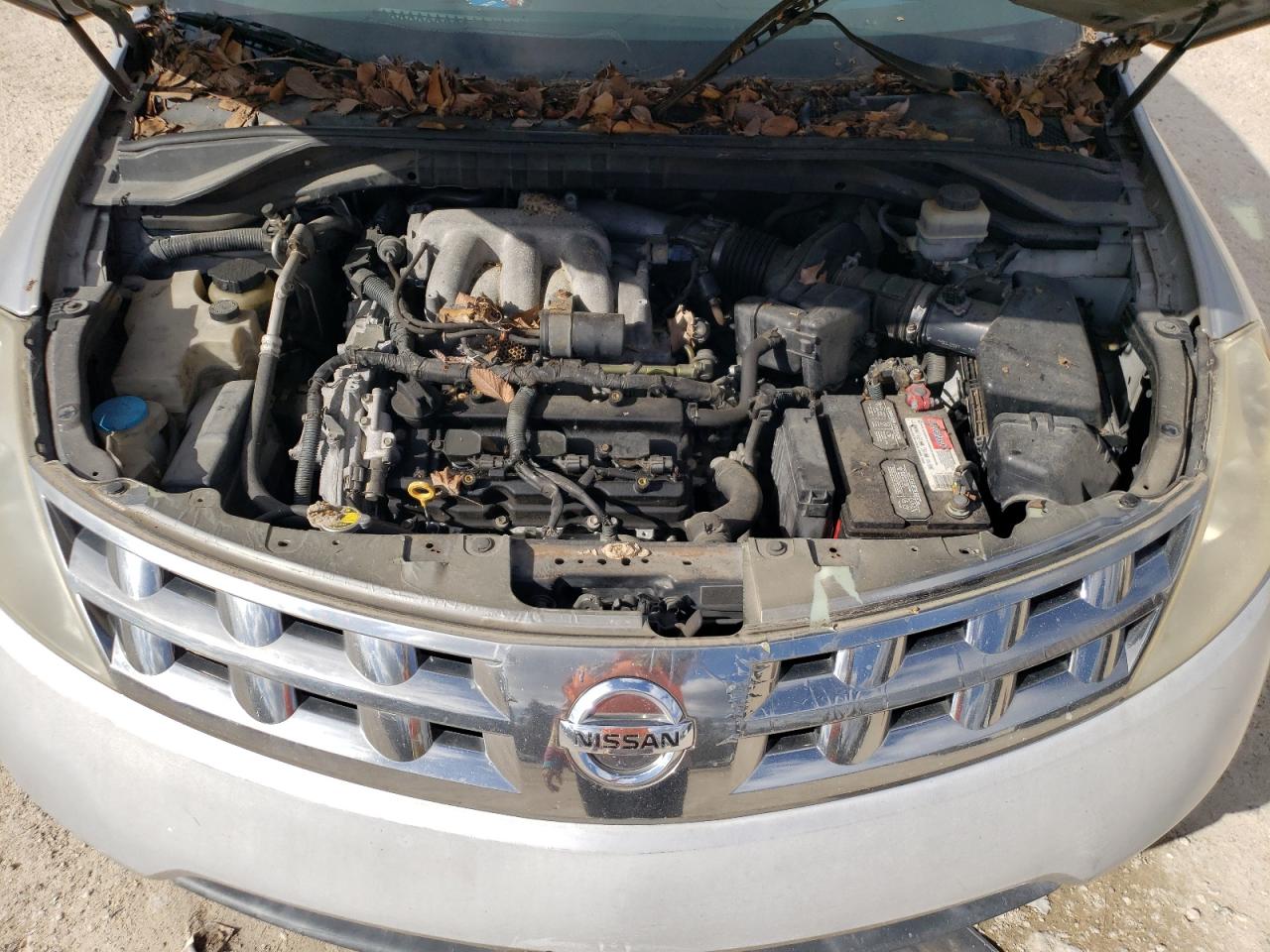 Photo 7 from auction – 2005 NISSAN MURANO with VIN JN8AZ08T95W317793
