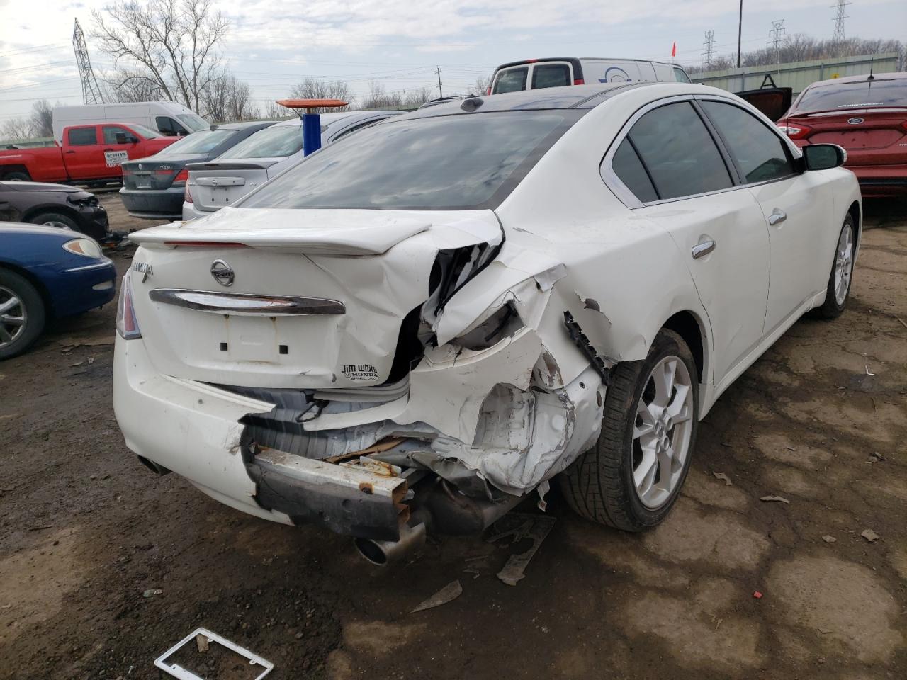 Photo 4 from auction – 2012 NISSAN MAXIMA S with VIN 1N4AA5AP0CC814703
