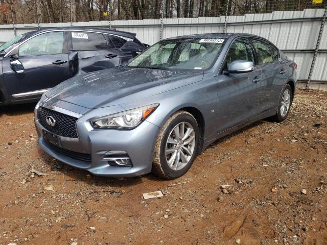 Photo 2 from auction – 2014 INFINITI Q50 BASE with VIN JN1BV7AR0EM704315