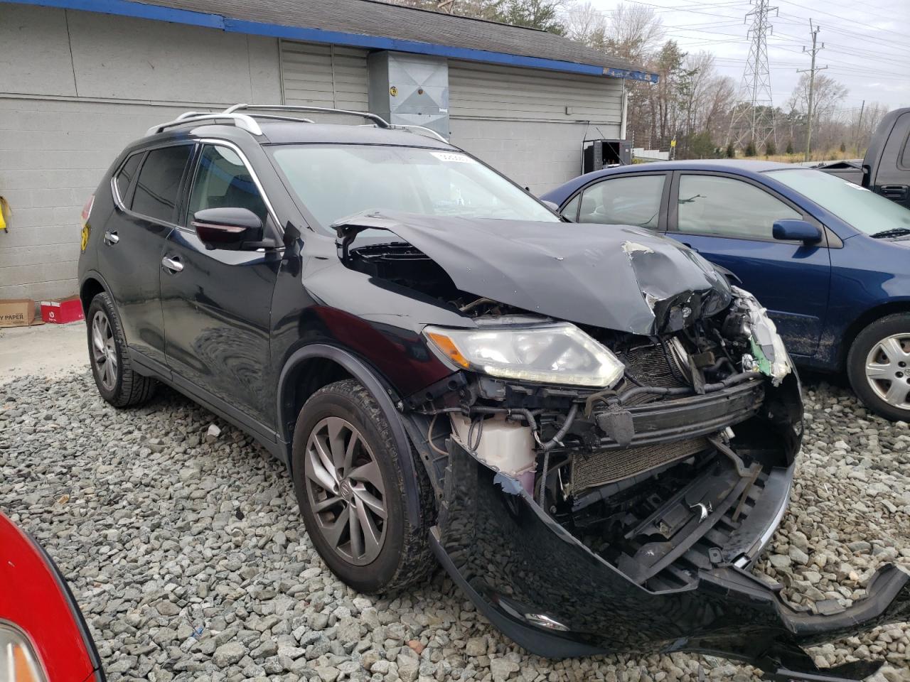 NISSAN ROGUE S 2014 with VIN 5N1AT2MV1EC793677 - Photo from auction