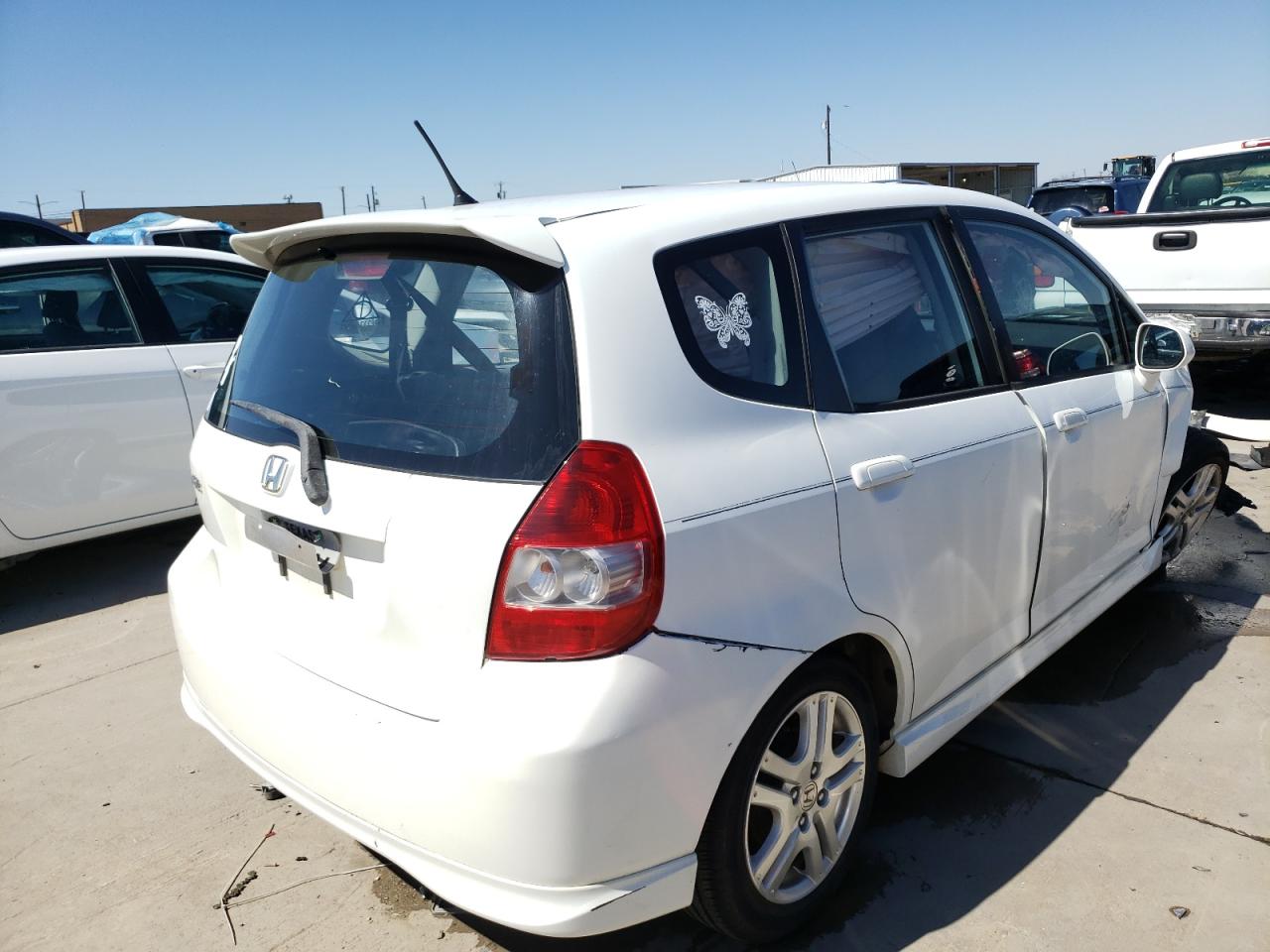 Photo 4 from auction – 2007 HONDA FIT S with VIN JHMGD38627S017151