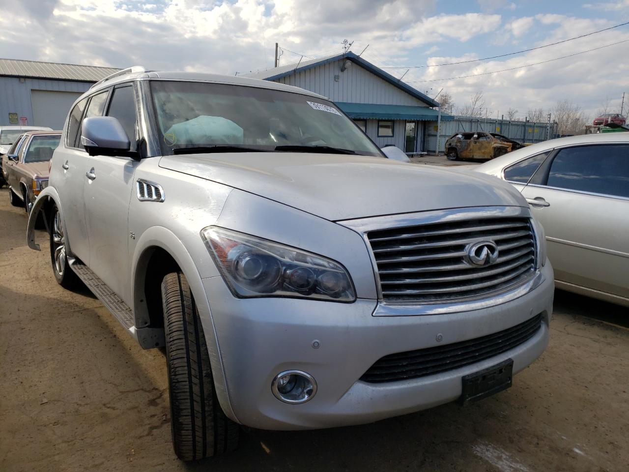 INFINITI QX80 2014 with VIN JN8AZ2NF8E9556096 - Photo from auction